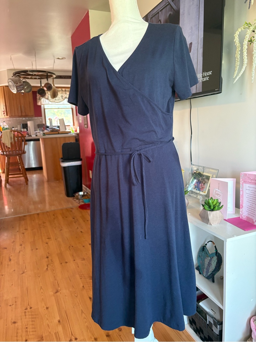 Basic edition Wrap-Style Women’s Dress